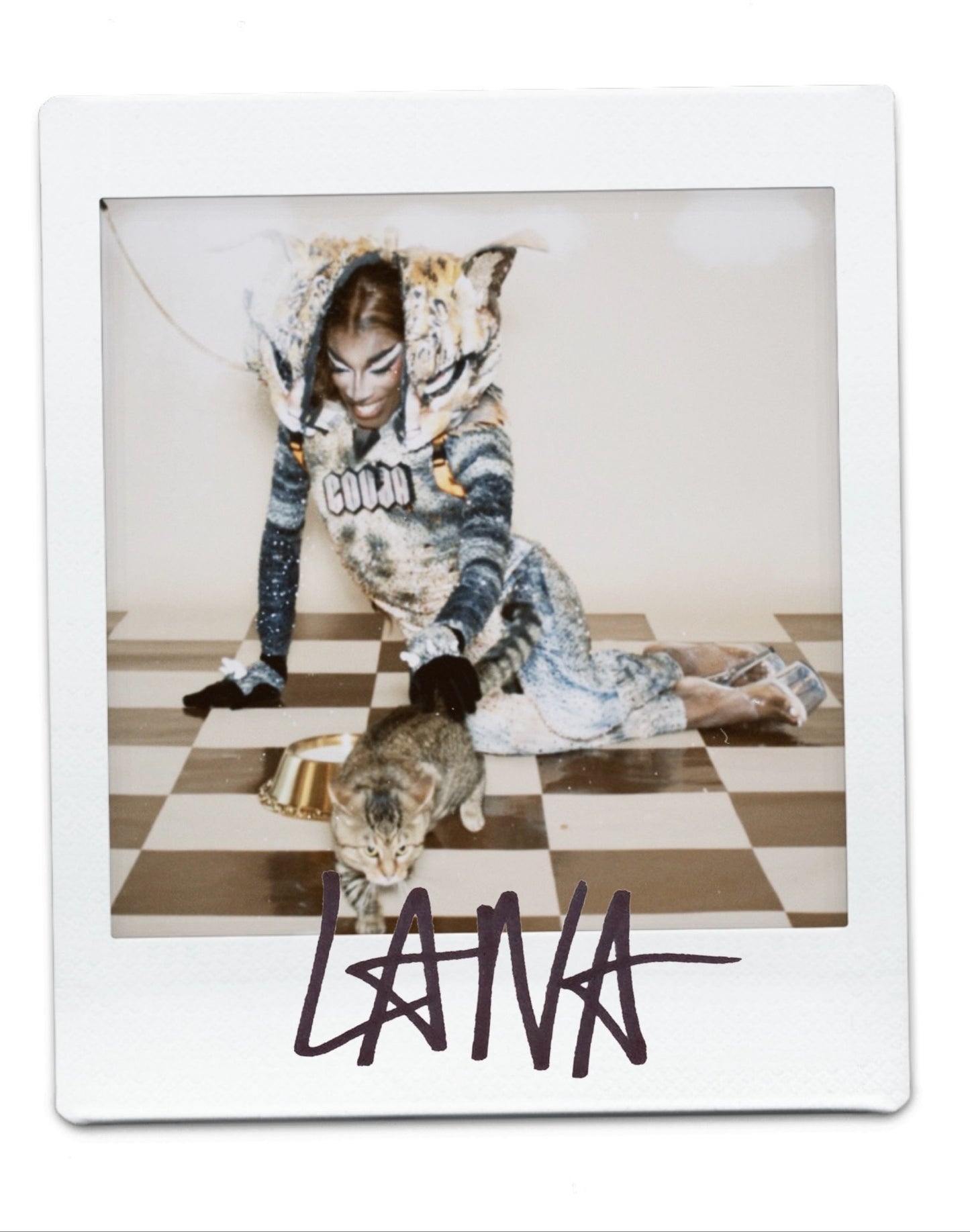 LANA JA’RAE SIGNED POLAROIDS: MASC4MASK