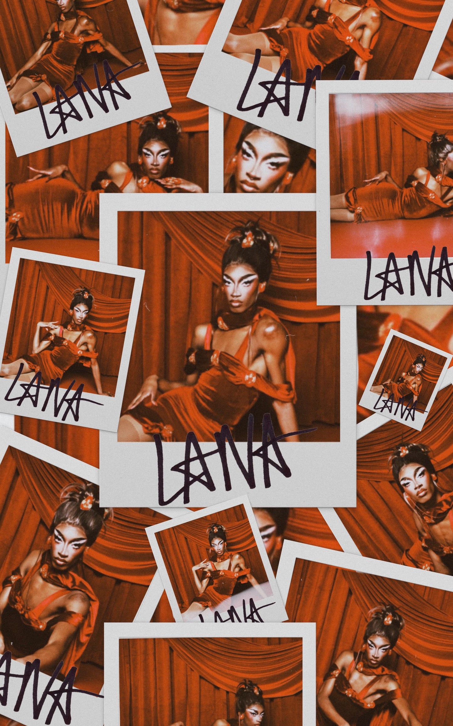 LANA JA’RAE SIGNED POLAROIDS : MONOPULENCE