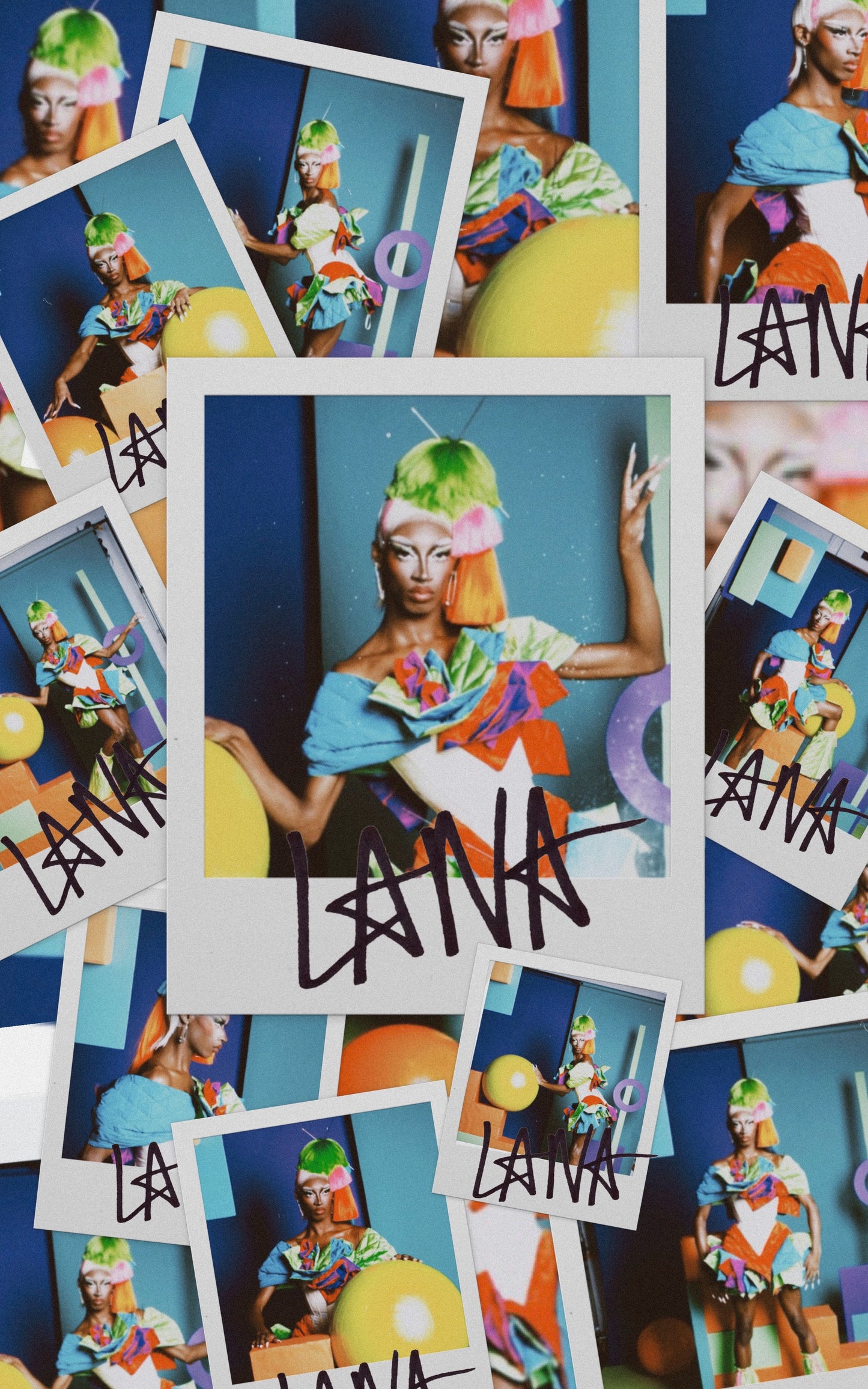 LANA JA’RAE SIGNED POLAROIDS: QUILTED FOR YOUR PLEASURE