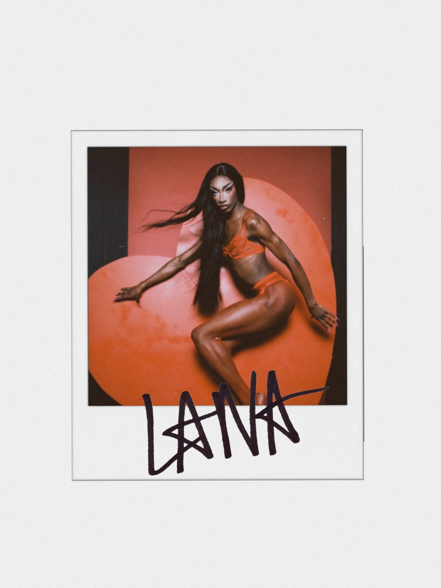 LANA JA’RAE SIGNED POLARIODS: RED HOT VALENTINE