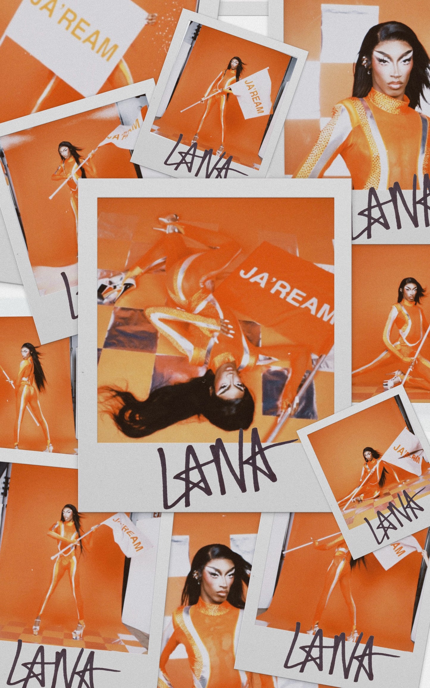 LANA JA’RAE SIGNED POLAROIDS: JA’REAM