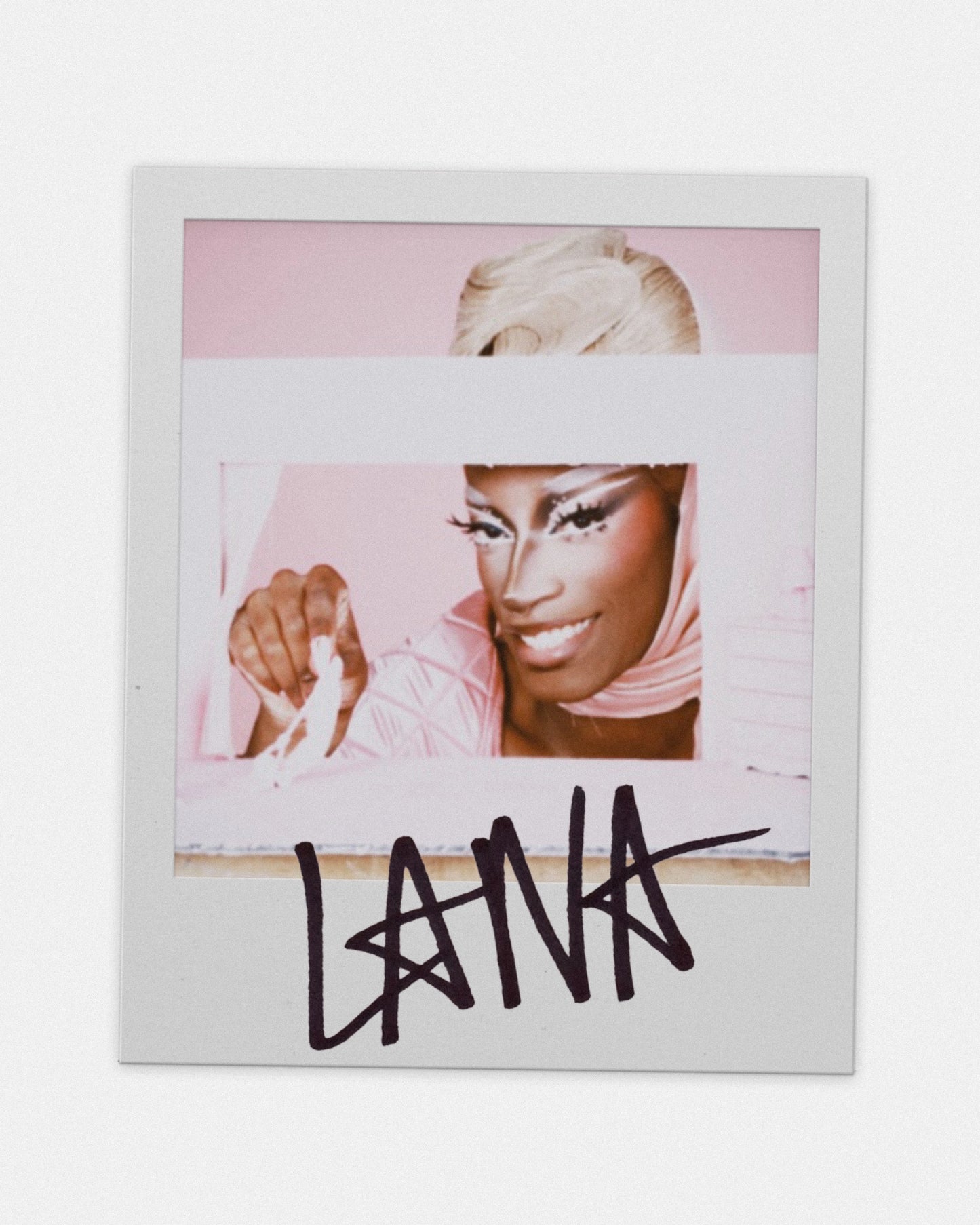 LANA JA’RAE SIGNED POLAROIDS: TICKLED PINK