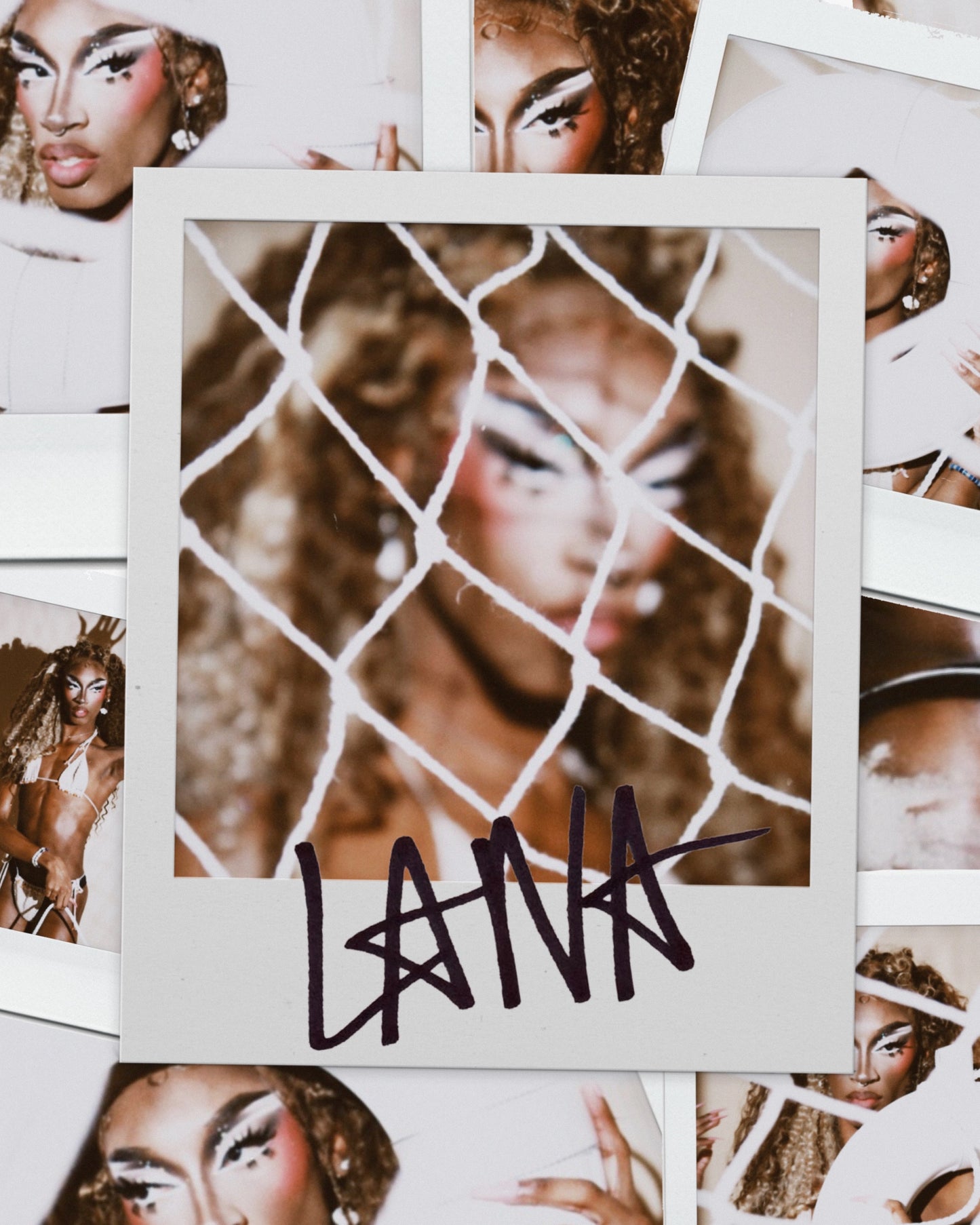 LANA JA’RAE SIGNED POLAROIDS: BATHING BEAUTIES
