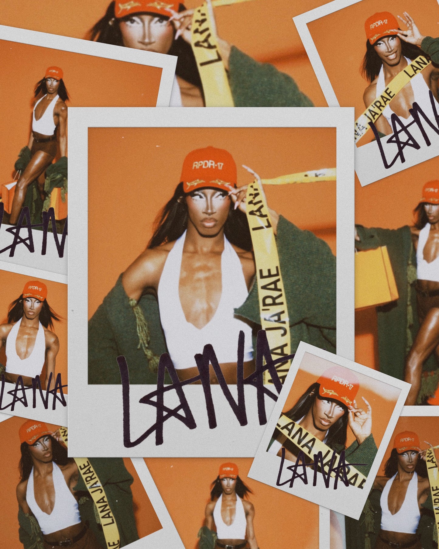 LANA JA’RAE SIGNED POLARIODS: WHO WEARS SHORT SHORTS?