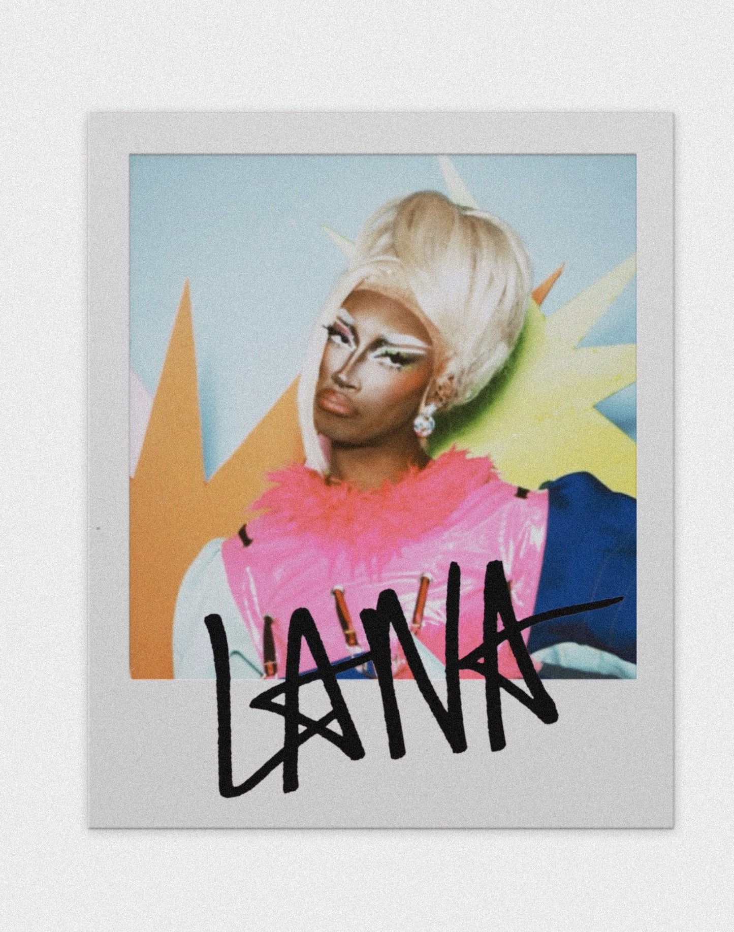 LANA JA’RAE SIGNED POLAROIDS: UGLIEST DRESS