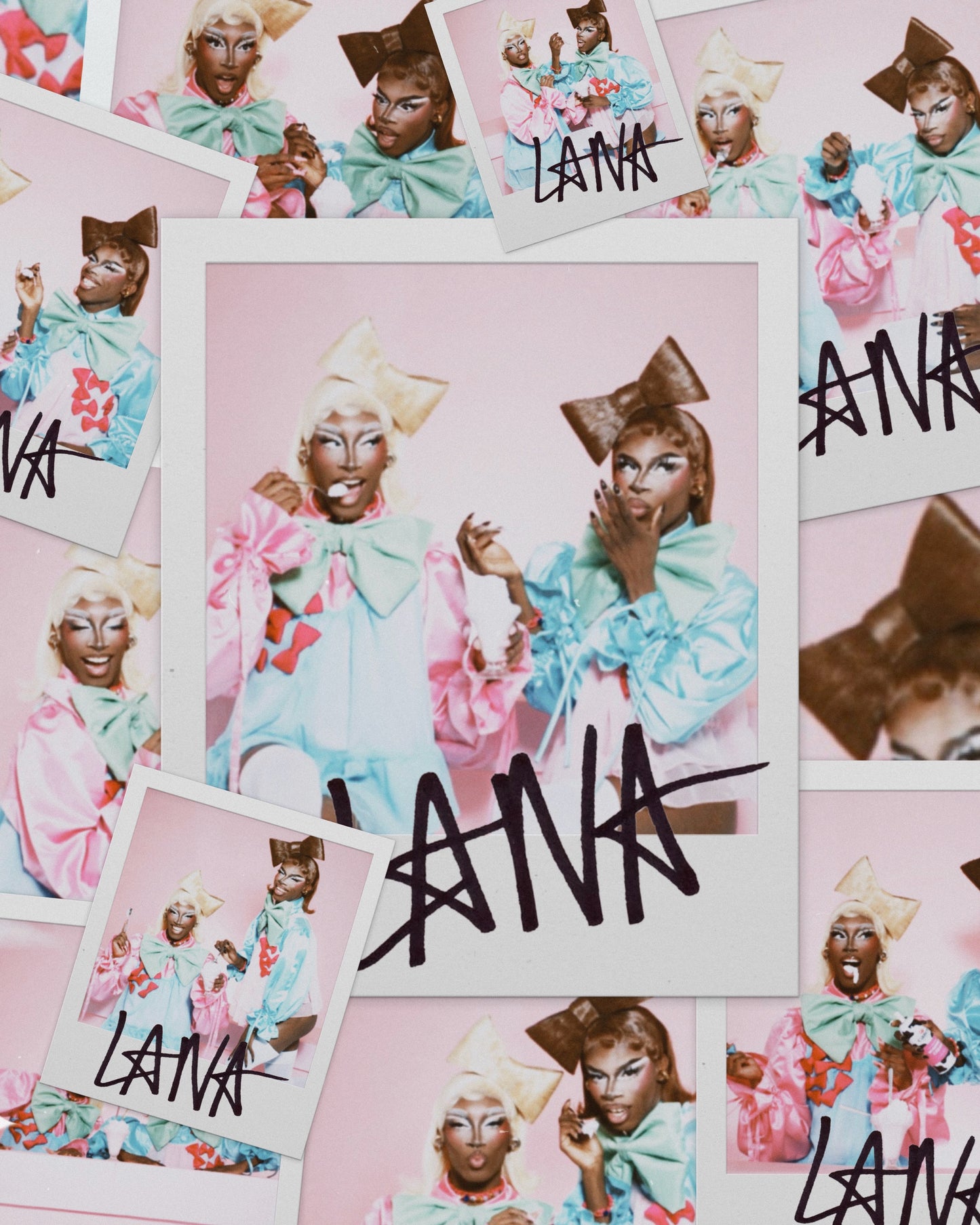 LANA JA’RAE SIGNED POLAROIDS: MAKEOVER
