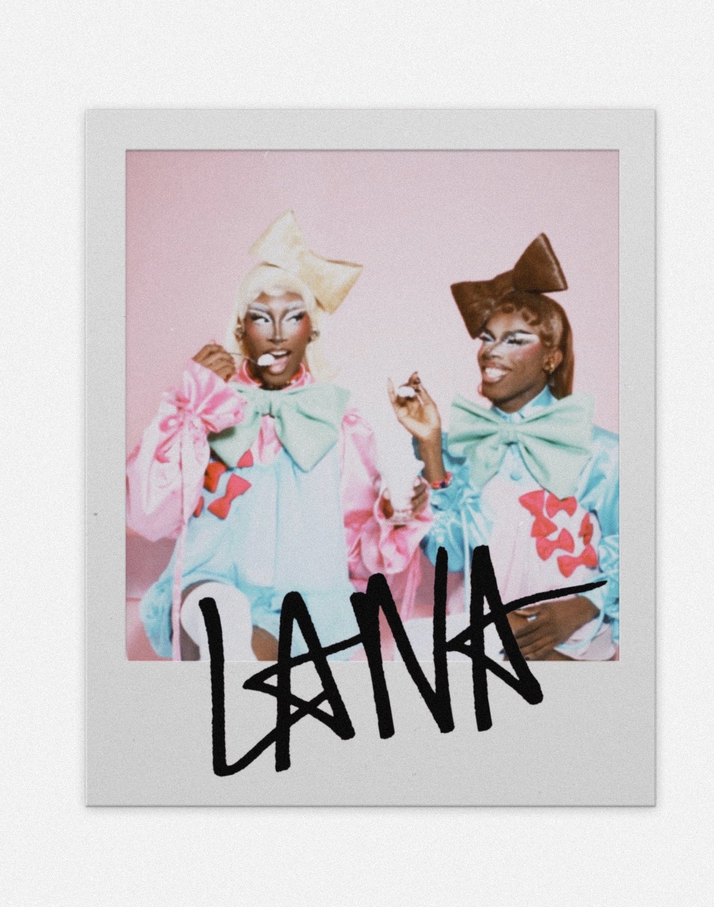 LANA JA’RAE SIGNED POLAROIDS: MAKEOVER