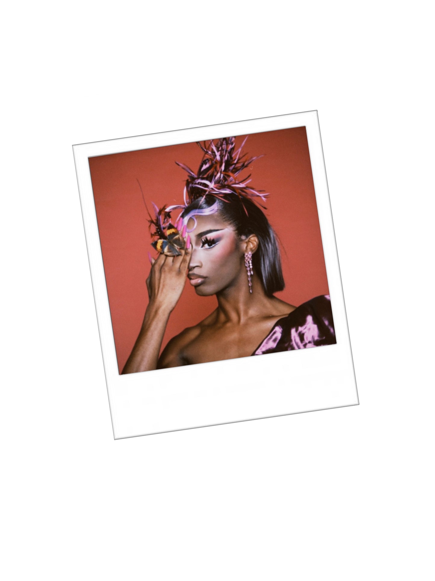 LANA JA’RAE SIGNED POLAROIDS: LIVING IN LAVENDER