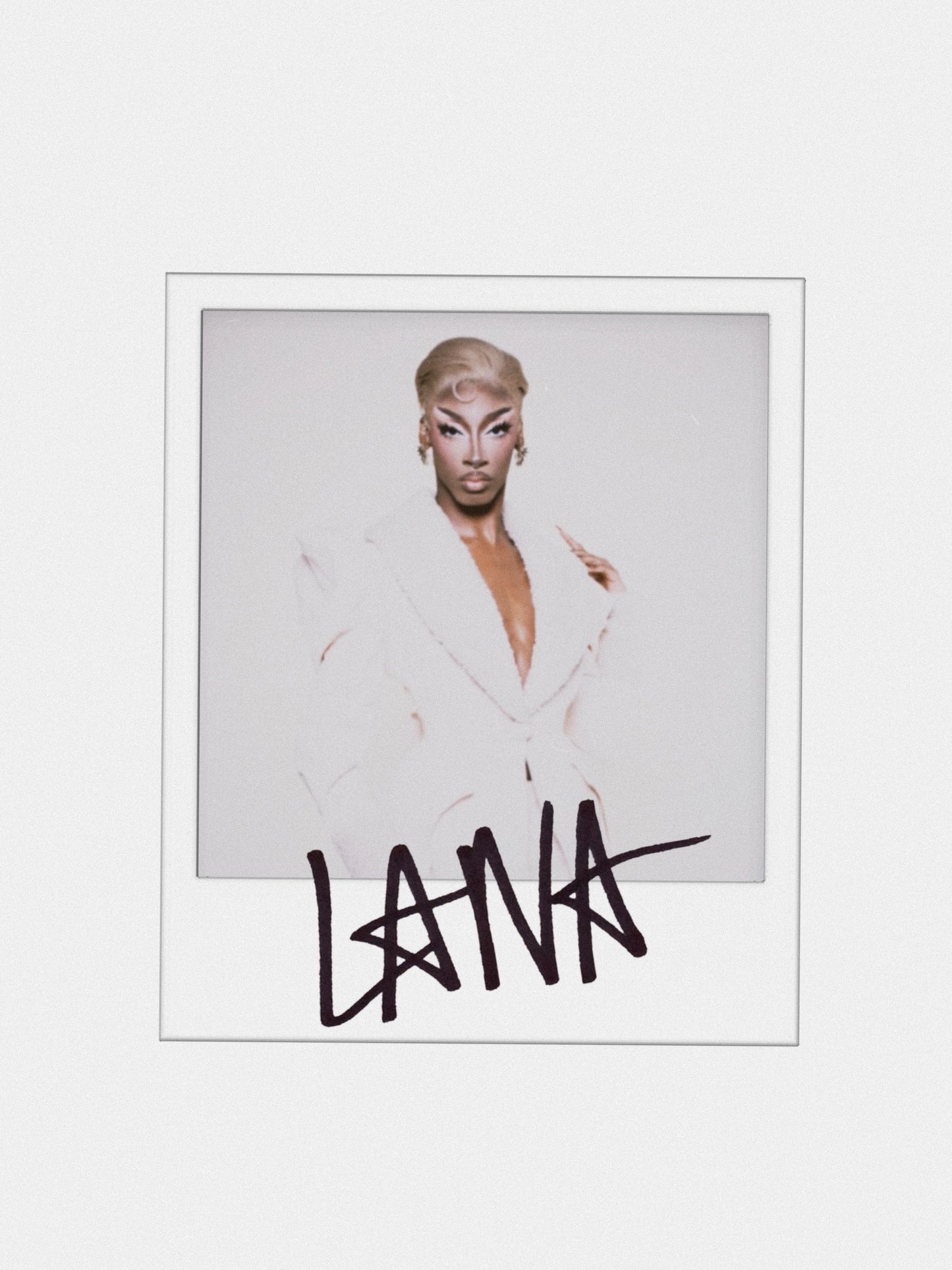 LANA JA’RAE SIGNED POLAROIDS: BEIGE BEAUTY