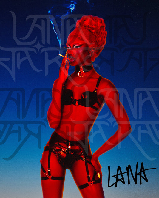 LANA JA’RAE SIGNED PRINT: SMOKING K*LLS