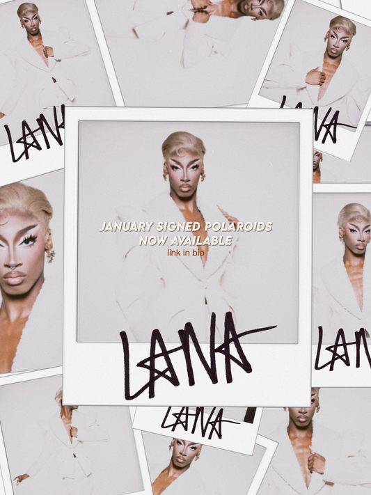 LANA JA’RAE SIGNED POLAROIDS: BEIGE BEAUTY