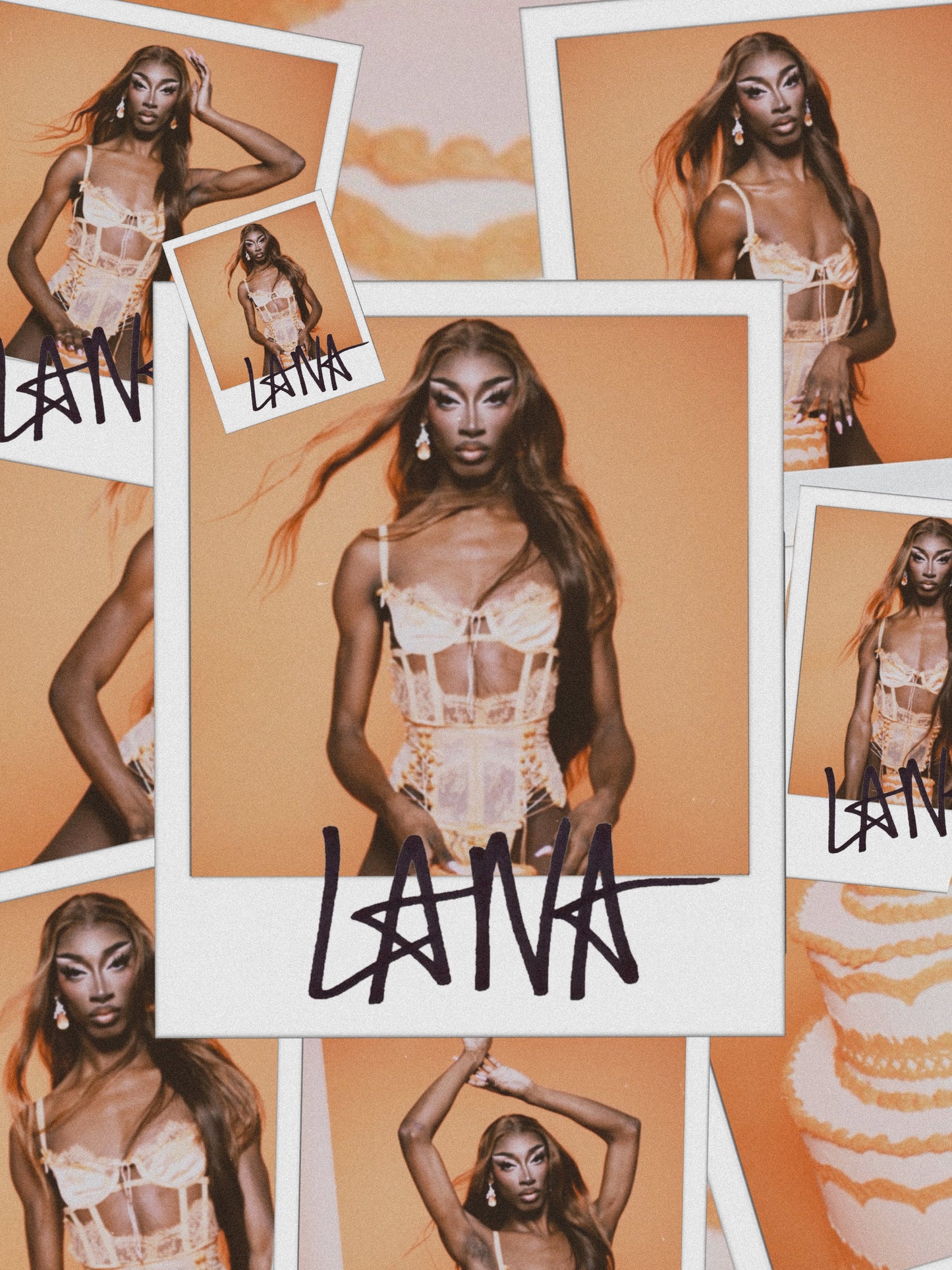 LANA JA’RAE SIGNED POLAROIDS: BIRTHDAY BOMBSHELL