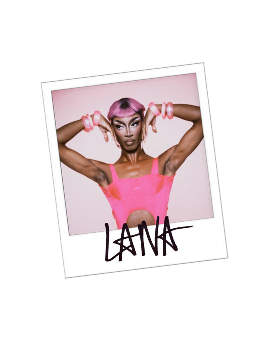 LANA JA’RAE SIGNED POLAROIDS: MAGENTA MUSE